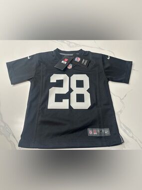 Las Vegas Raiders Josh Jacobs Nike Youth Jersey (Medium 5-6) Retails For $60
